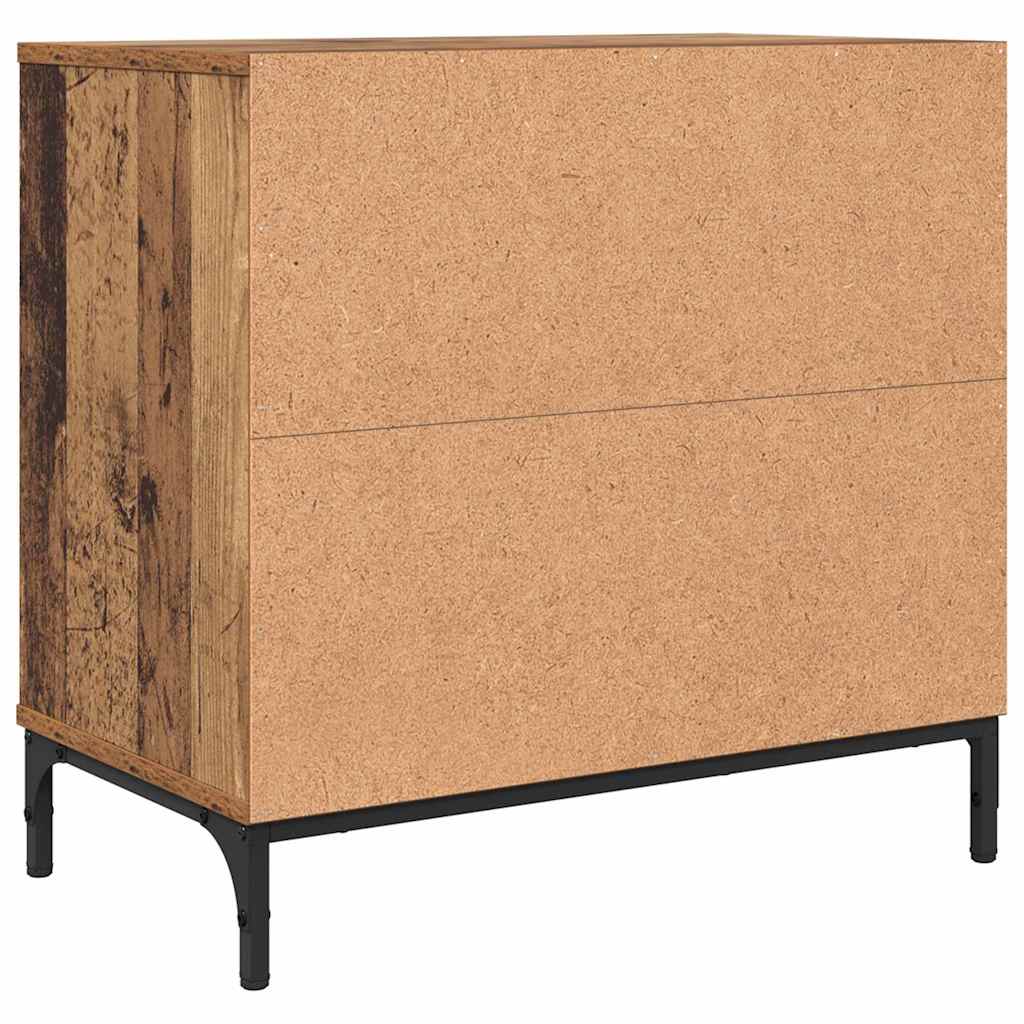 Table de chevet Bois ancien 63,5 x 36 x 61 cm Bois d'ingénierie XIOS