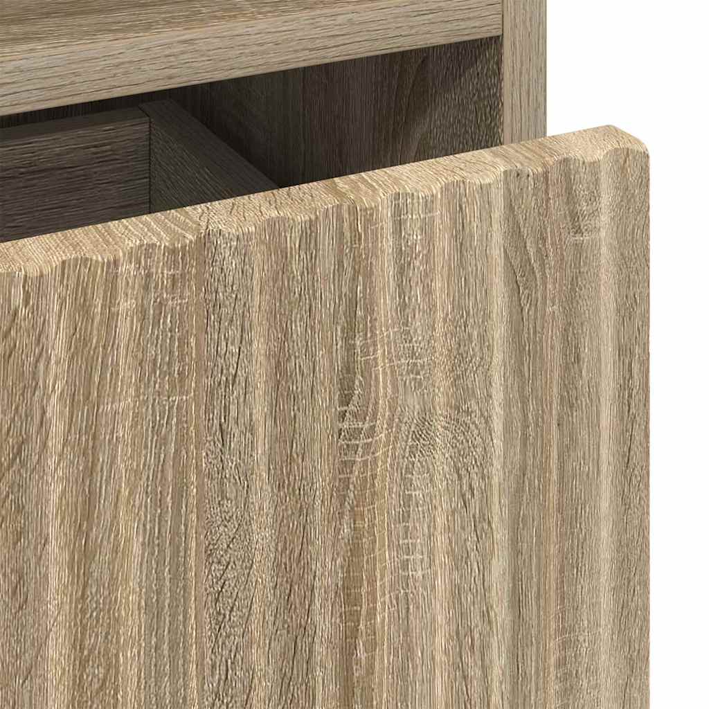 Tables de chevet avec tiroir 2 pcs Chêne sonoma 49 x 36 x 61 cm XIOS