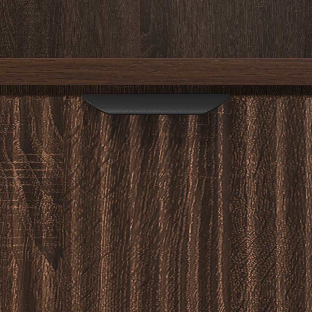 Table de chevet Chêne marron 49 x 36 x 61 cm Bois d'ingénierie XIOS