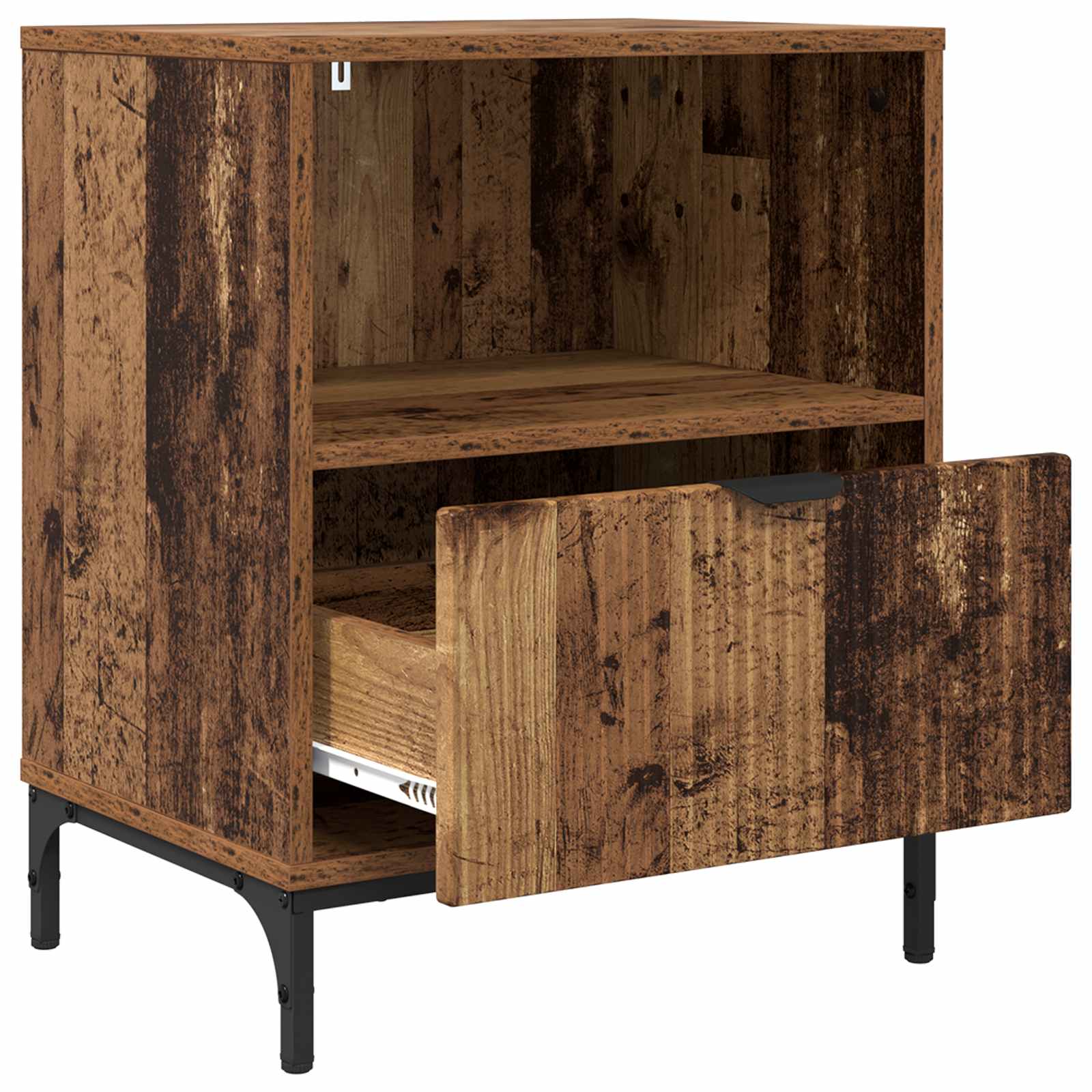 Cabinet de chevet Bois ancien 49 x 36 x 61 cm Bois d'ingénierie - XIOS