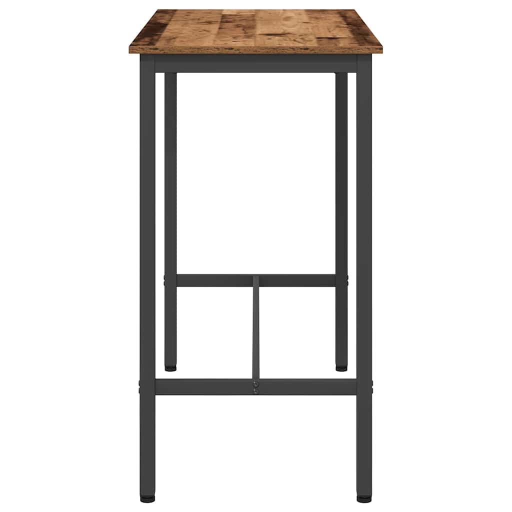 table Bois ancien 100 x 50 x 90,5 cm Bois d'ingénierie et acier - XIOS