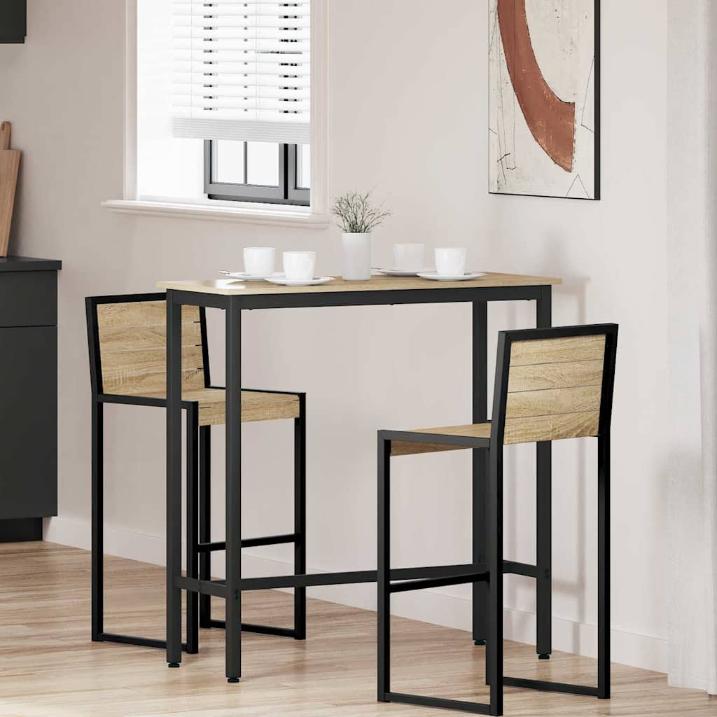table Chêne Sonoma 100 x 40 x 100,5 cm