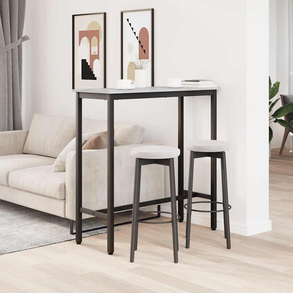 table Gris Sonoma 100 x 40 x 100,5 cm - XIOS