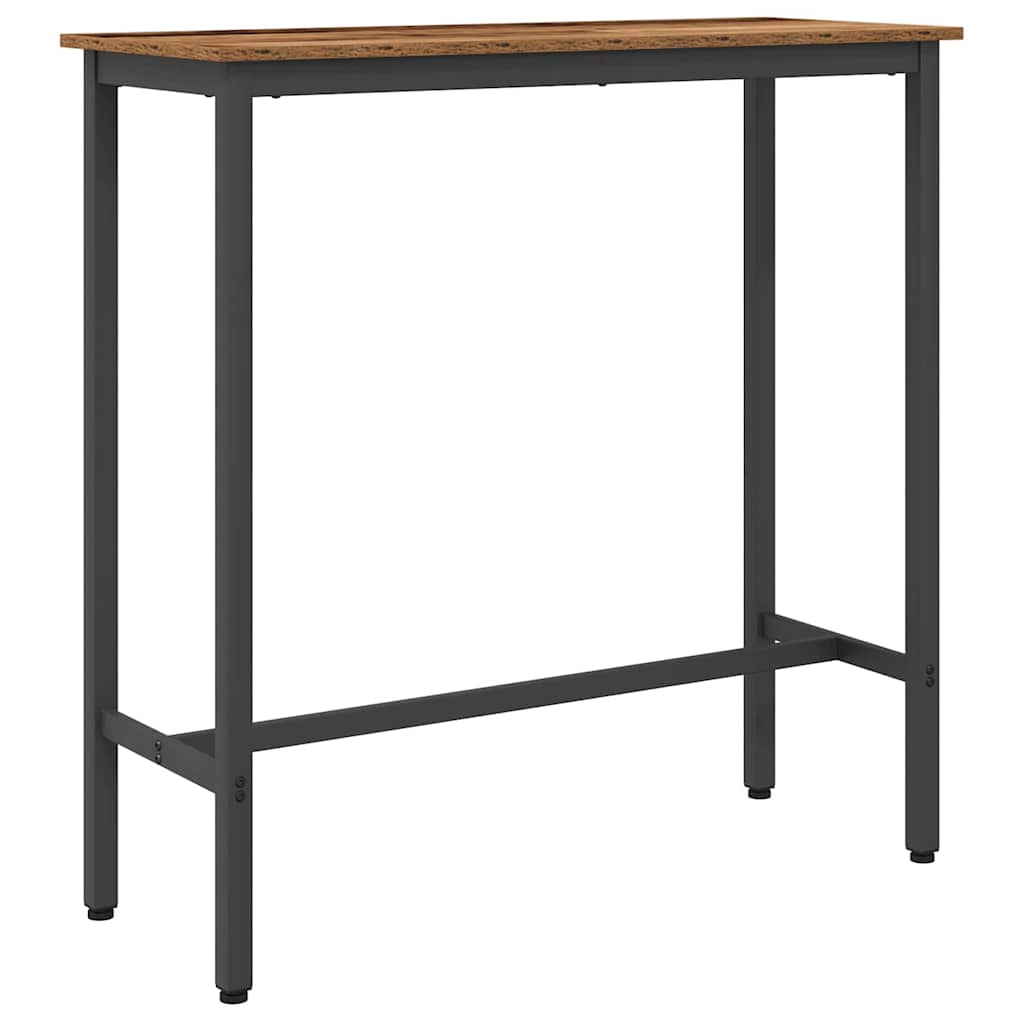 table Bois ancien 100 x 40 x 100,5 cm - XIOS