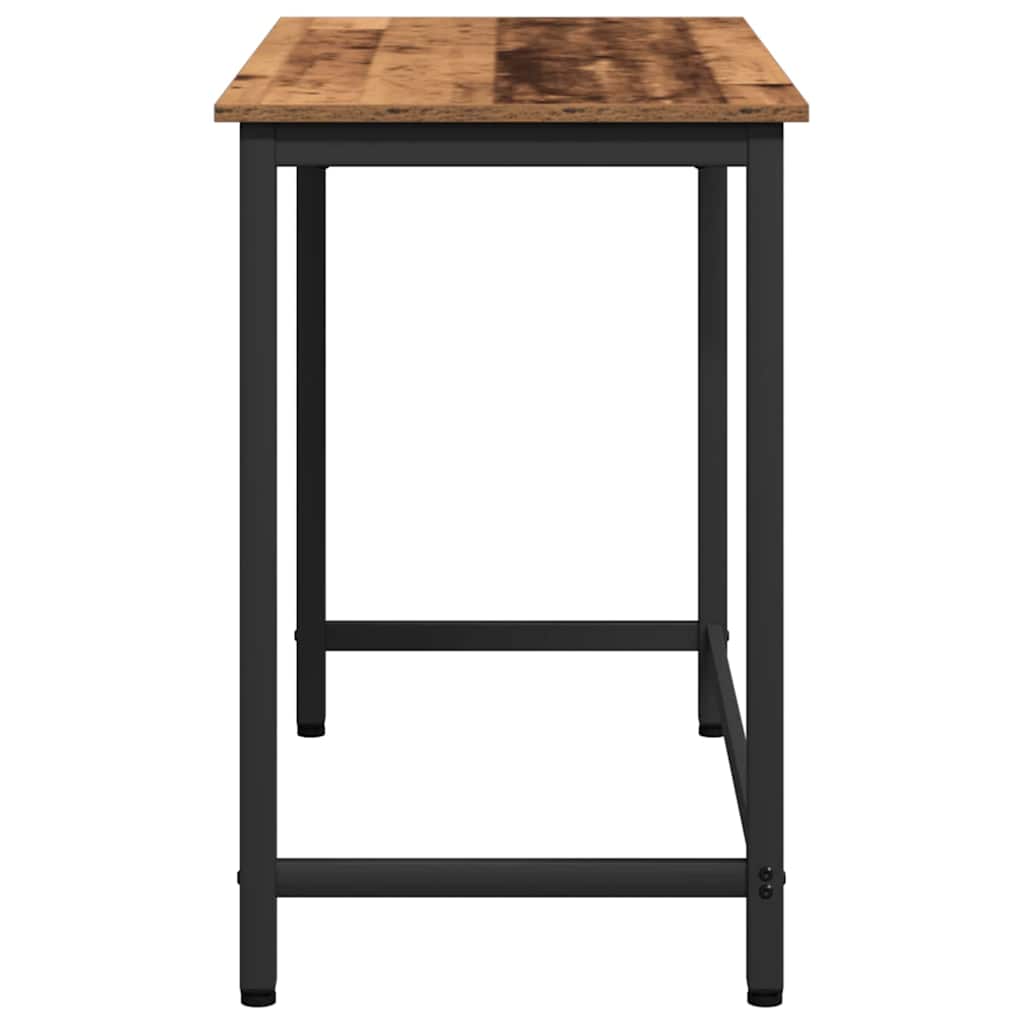 table Bois ancien 80 x 50 x 76,5 cm Bois d'ingénierie et acier - XIOS