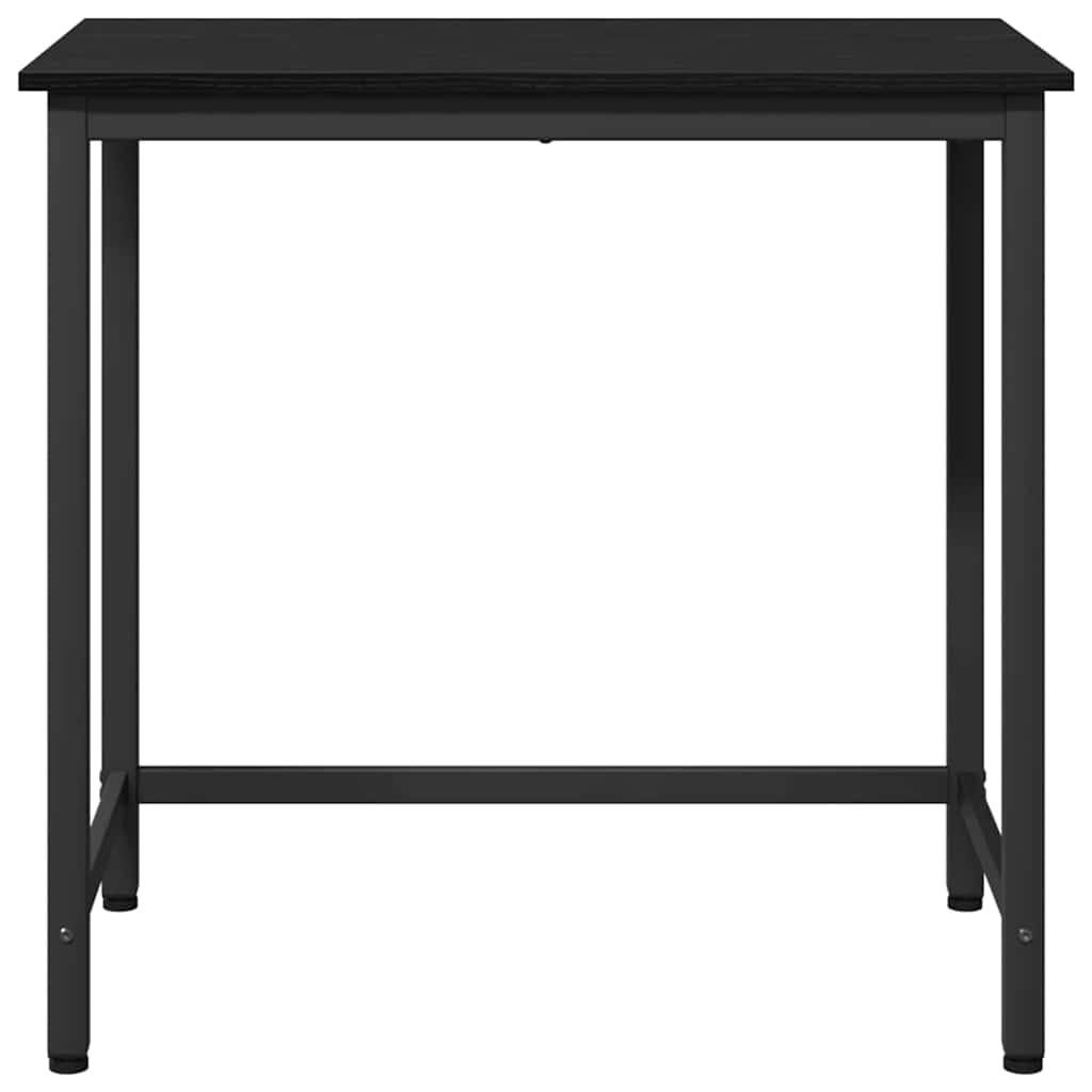 table Chêne noir 100 x 50 x 76,5 cm Bois d'ingénierie et acier - XIOS