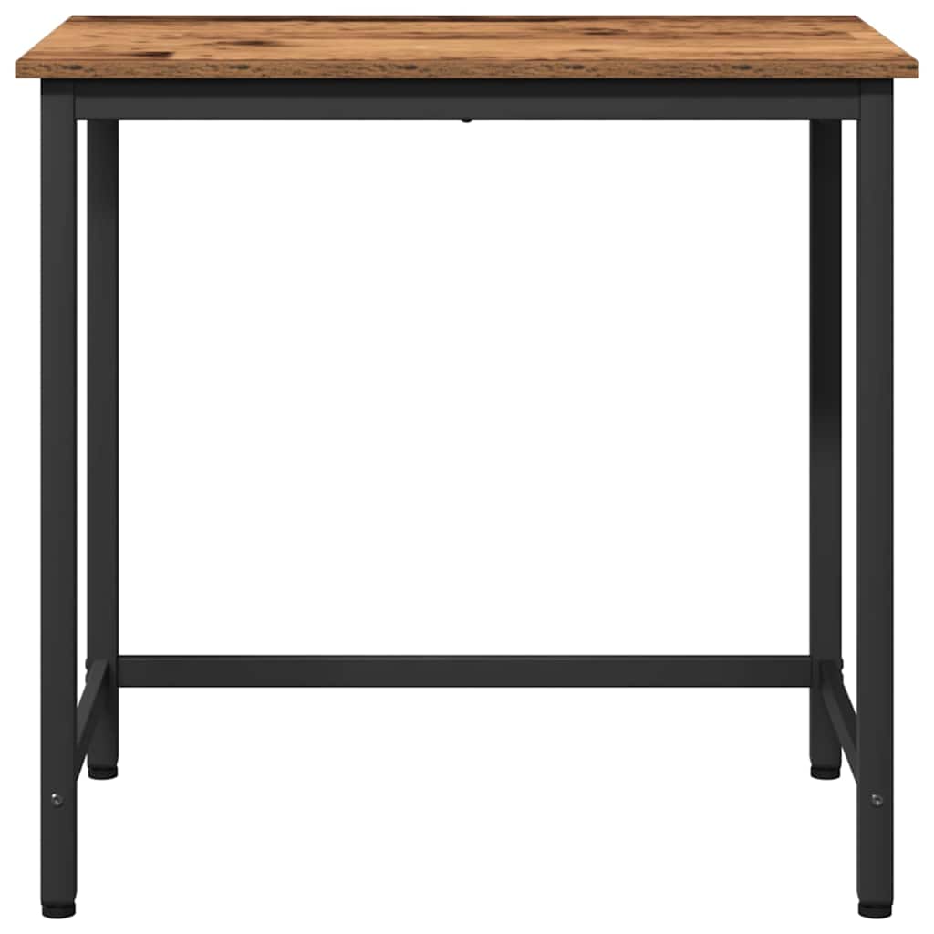 table Bois ancien 100 x 50 x 76,5 cm Bois d'ingénierie et acier - XIOS