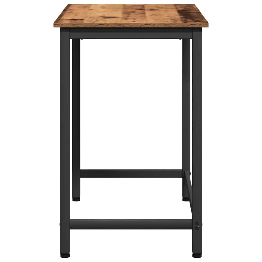 table Bois ancien 100 x 50 x 76,5 cm Bois d'ingénierie et acier - XIOS