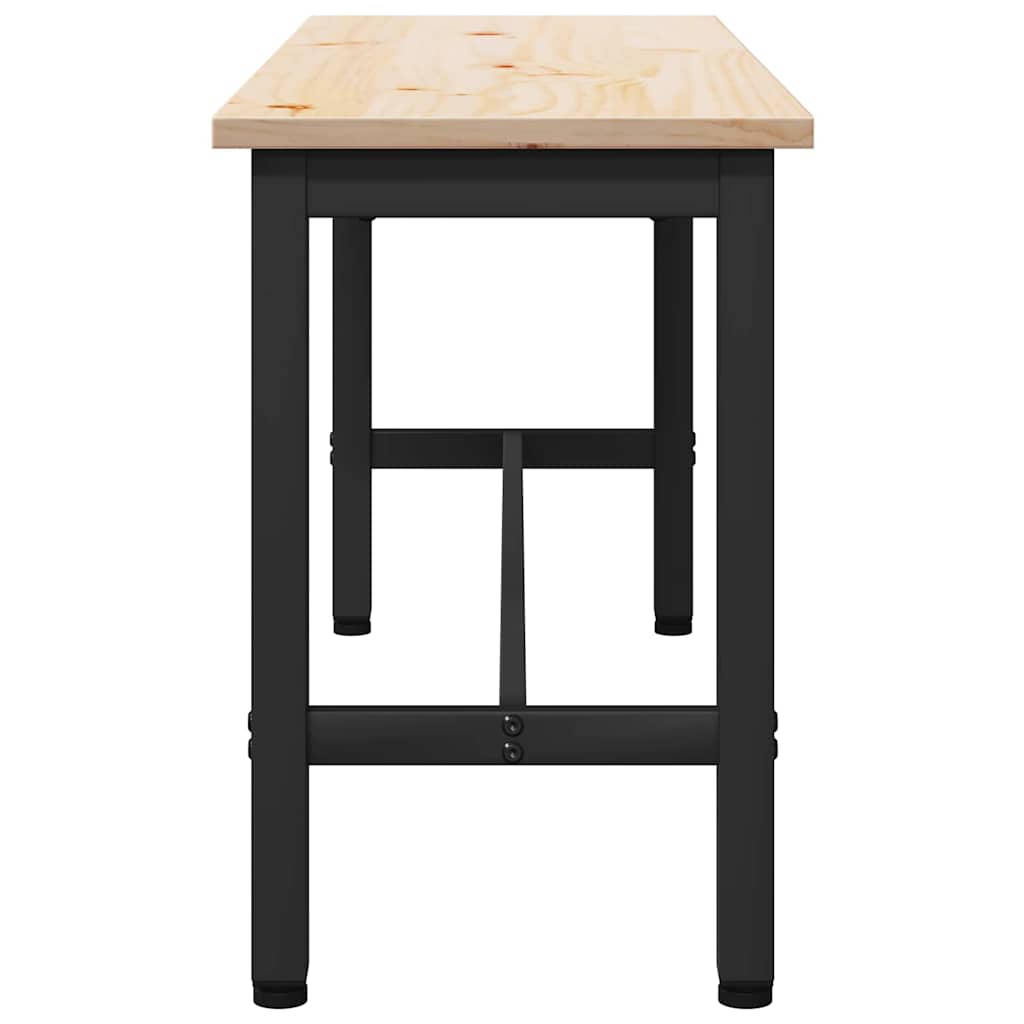 Bancs de Salle à Manger 2 pcs Naturel 100 x 32,5 x 49 cm - XIOS