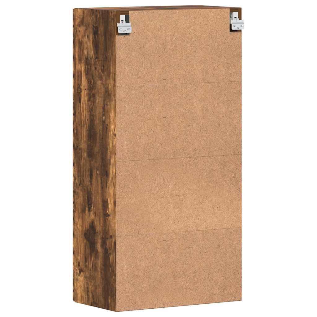 Meuble mural Chêne fumé 55 x 29 x 100 cm Bois d'ingénierie - XIOS