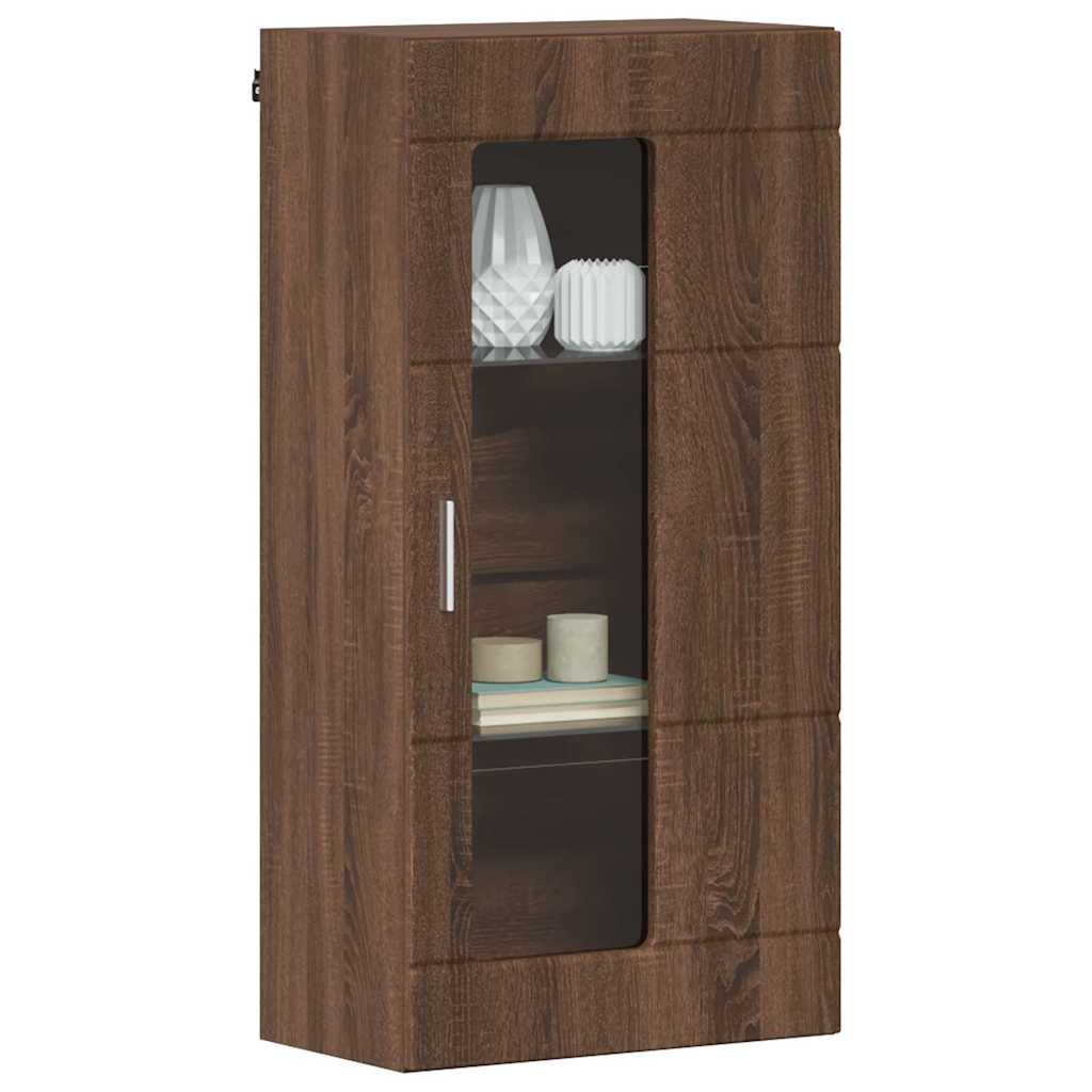 Meuble mural Chêne marron 55 x 29 x 100 cm Bois d'ingénierie - XIOS