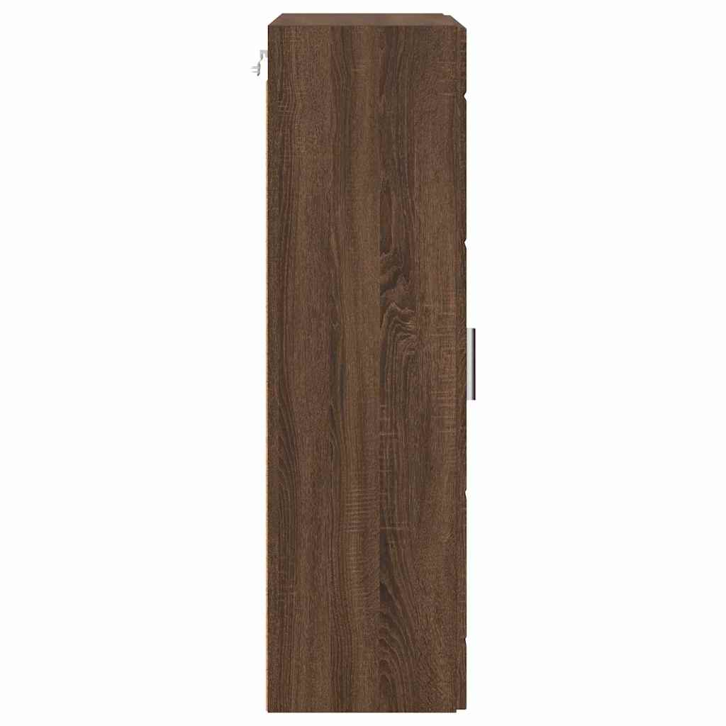 Meuble mural Chêne marron 55 x 29 x 100 cm Bois d'ingénierie - XIOS