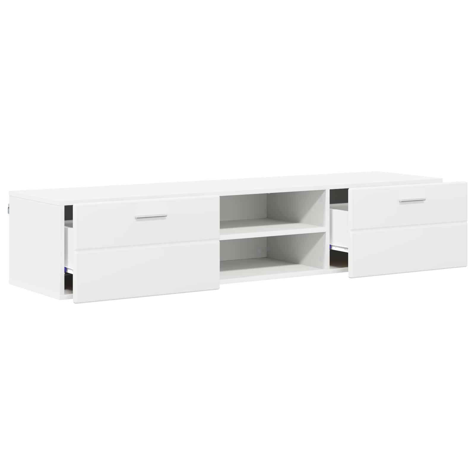 Cabinet en Bois Blanc 150 x 39 x 30 cm Bois d'ingénierie - XIOS
