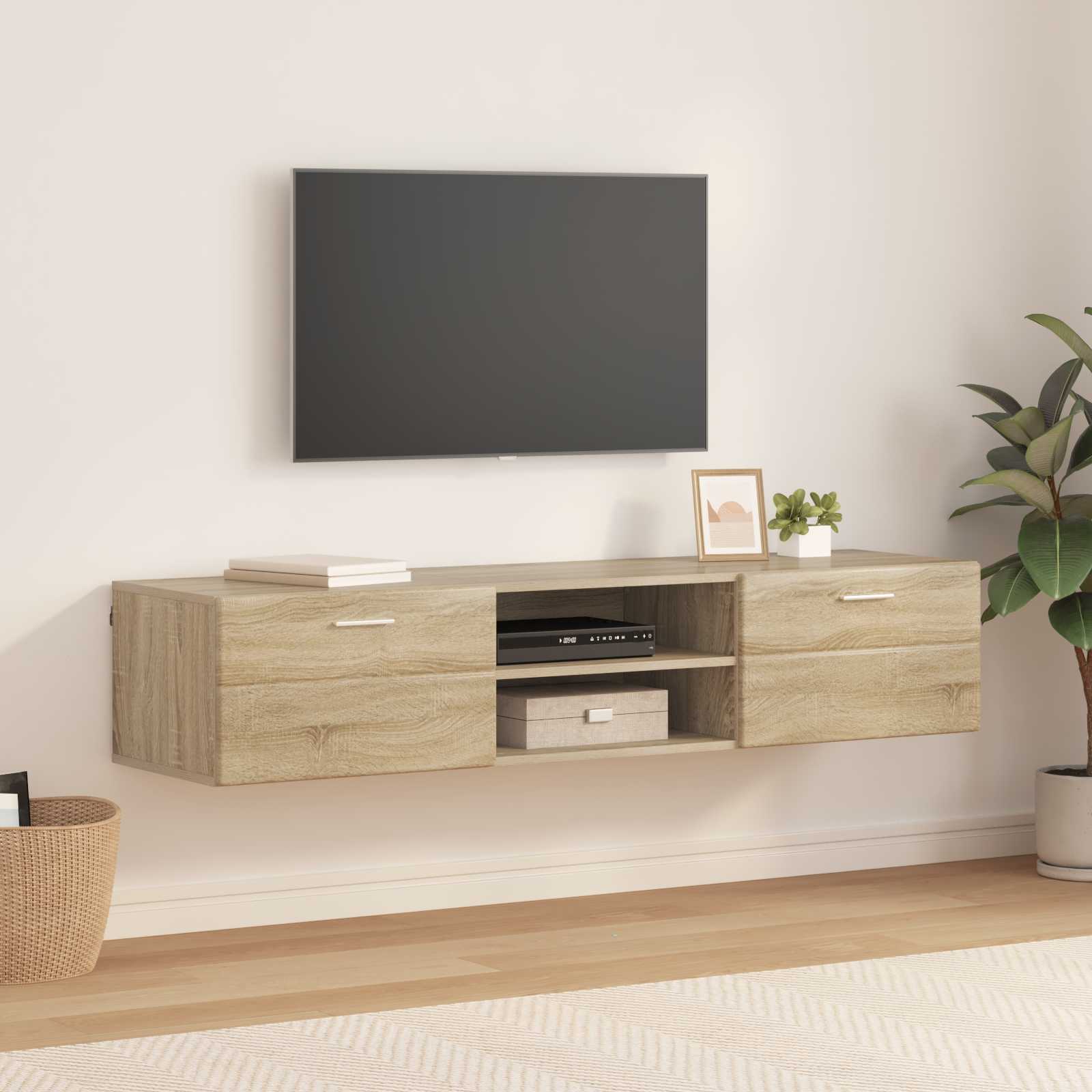 Cabinet en Bois Chêne Sonoma 150 x 39 x 30 cm Bois d'ingénierie - XIOS