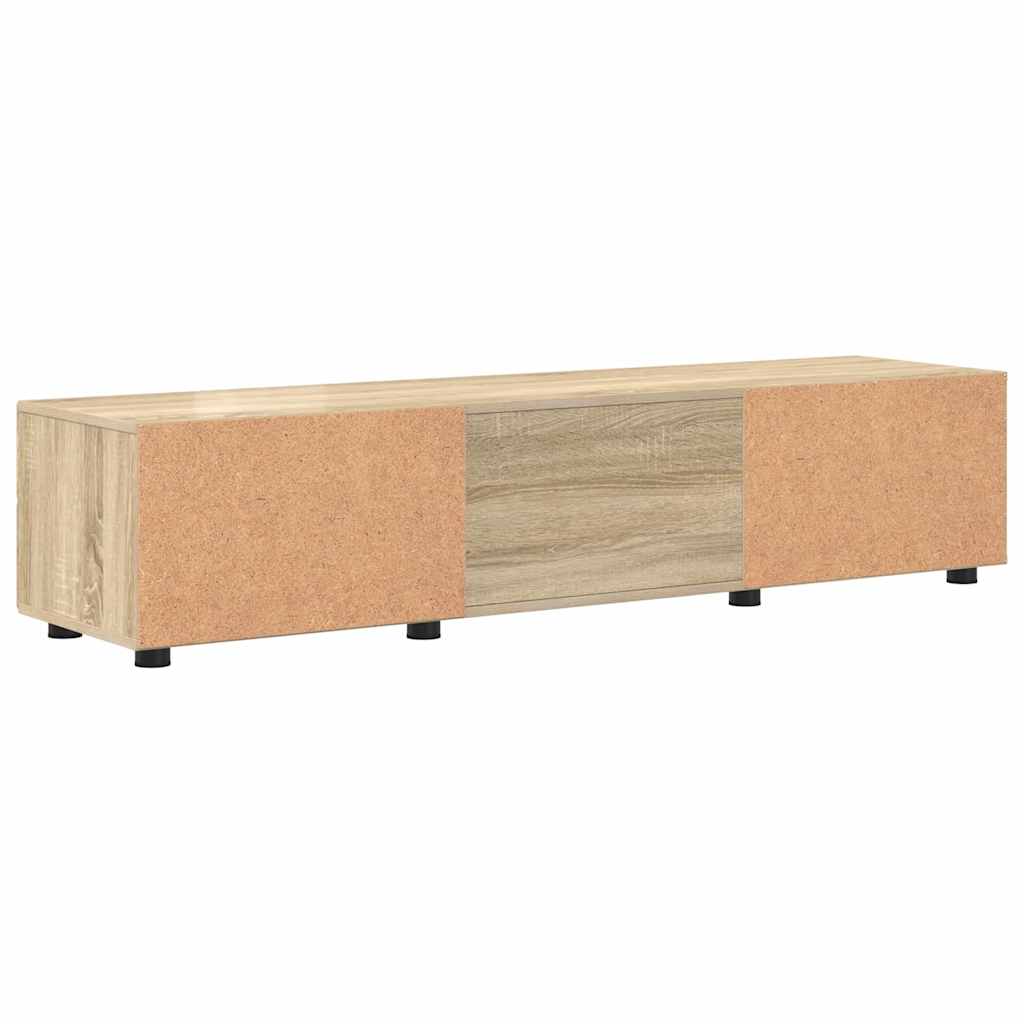 Meuble TV Chêne sonoma 150 x 39 x 30 cm Bois d'ingénierie - XIOS