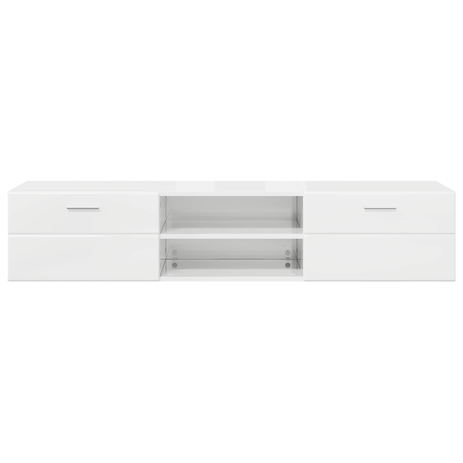 Cabinet en Bois Gris béton 150 x 39 x 30 cm Bois d'ingénierie - XIOS
