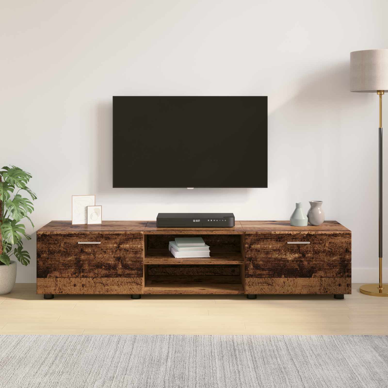 Cabinet en Bois Bois ancien 150 x 39 x 30 cm Bois d'ingénierie - XIOS