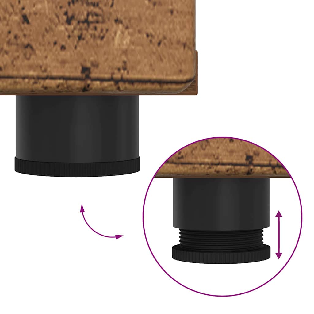 Meuble TV Bois ancien 150 x 39 x 30 cm Bois d'ingénierie - XIOS