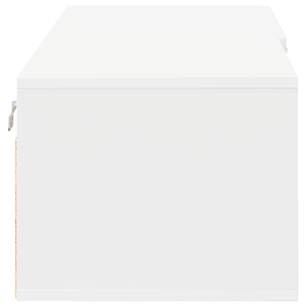Meuble TV Blanc 100.5 x 39 x 30 cm Bois d'ingénierie XIOS