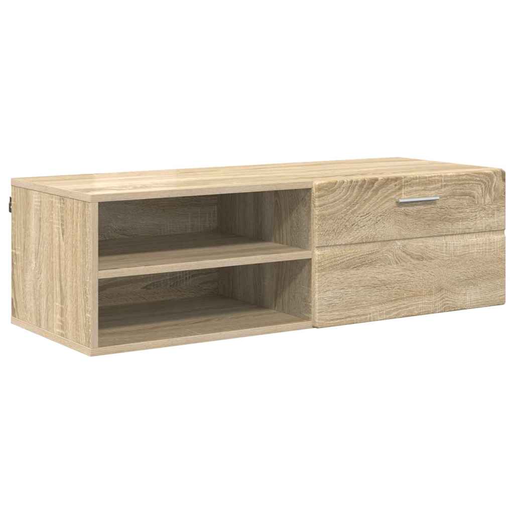 Meuble TV Chêne sonoma 100.5 x 39 x 30 cm Bois d'ingénierie XIOS