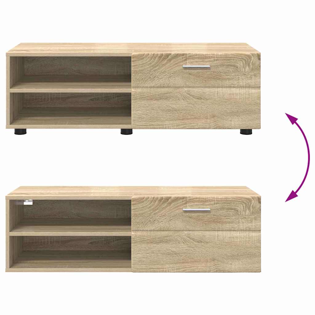 Meuble TV Chêne sonoma 100.5 x 39 x 30 cm Bois d'ingénierie - XIOS