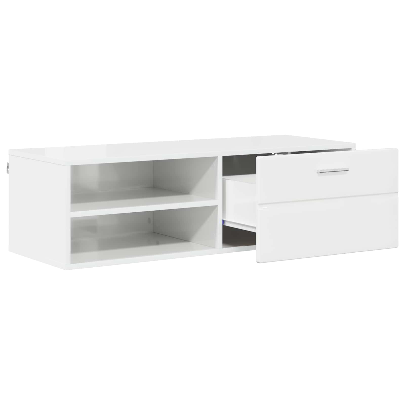 Cabinet en Bois Gris béton 100,5 x 39 x 30 cm Bois d'ingénierie - XIOS