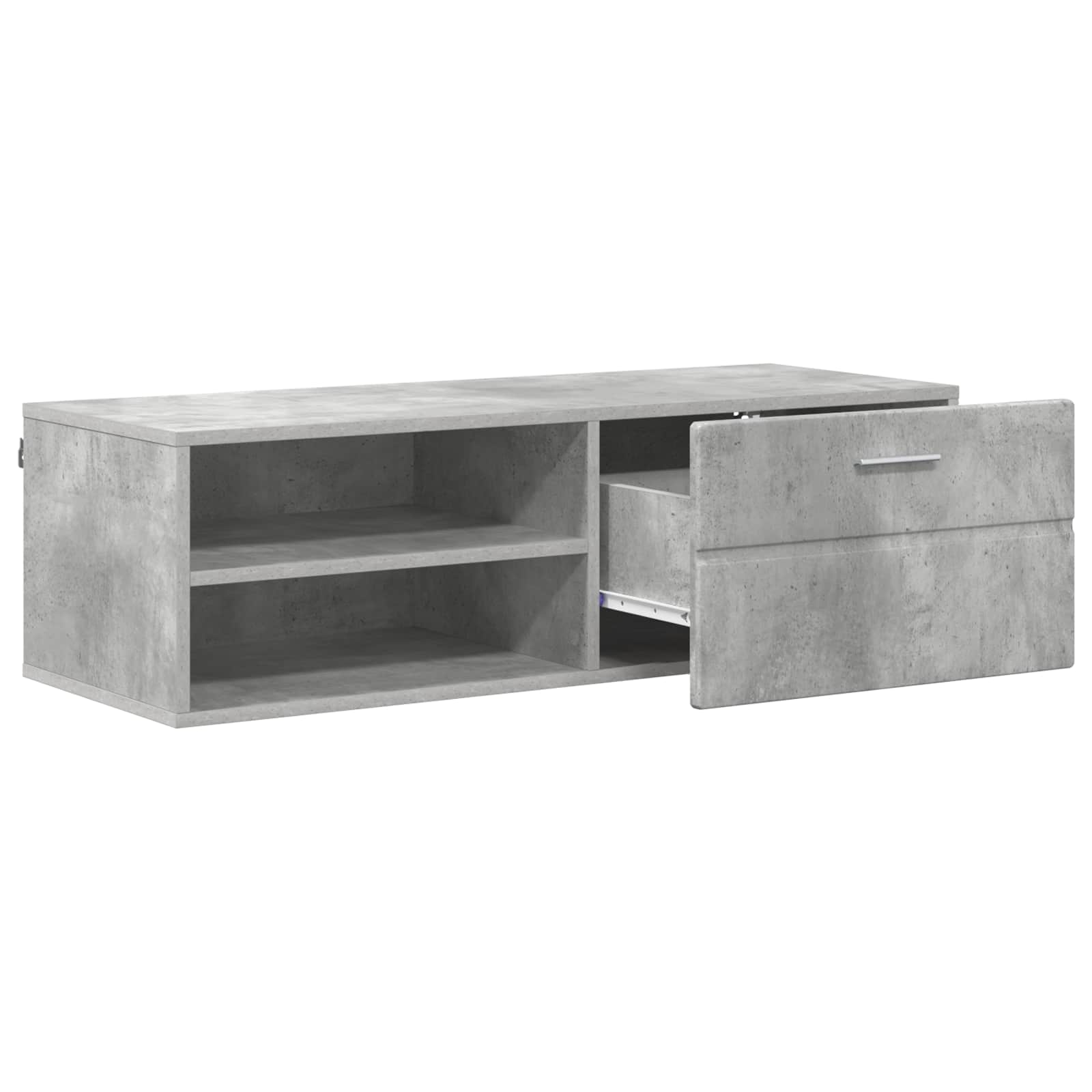 Cabinet en Bois avec tiroir Blanc brillant 100,5 x 39 x 30 cm - XIOS