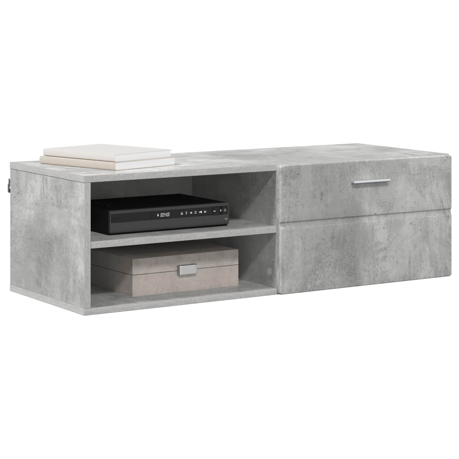 Cabinet en Bois avec tiroir Blanc brillant 100,5 x 39 x 30 cm - XIOS