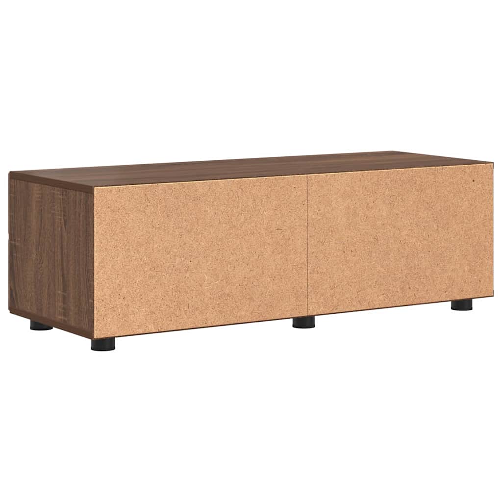 Meuble TV Chêne marron 100.5 x 39 x 30 cm Bois d'ingénierie - XIOS