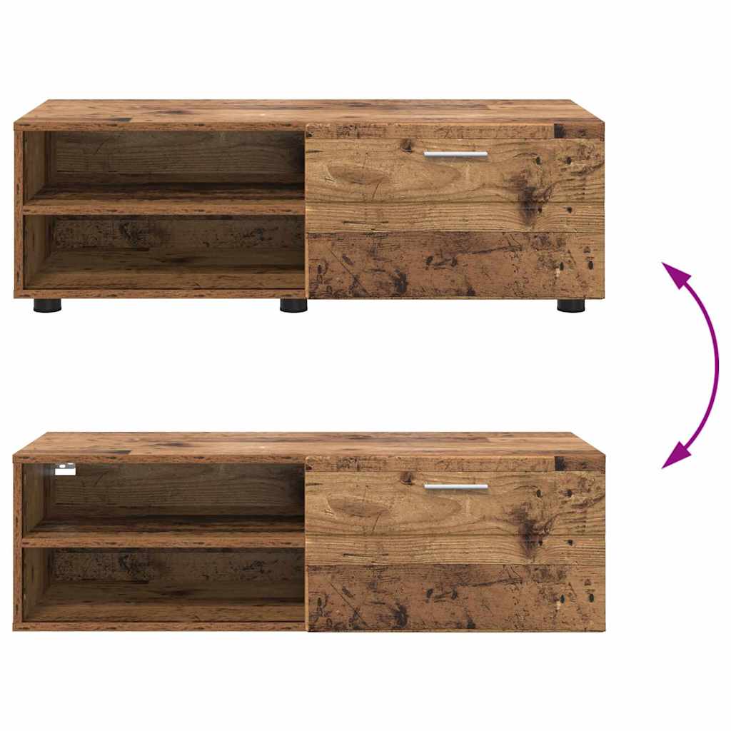 Meuble TV Bois ancien 100.5 x 39 x 30 cm Bois d'ingénierie XIOS