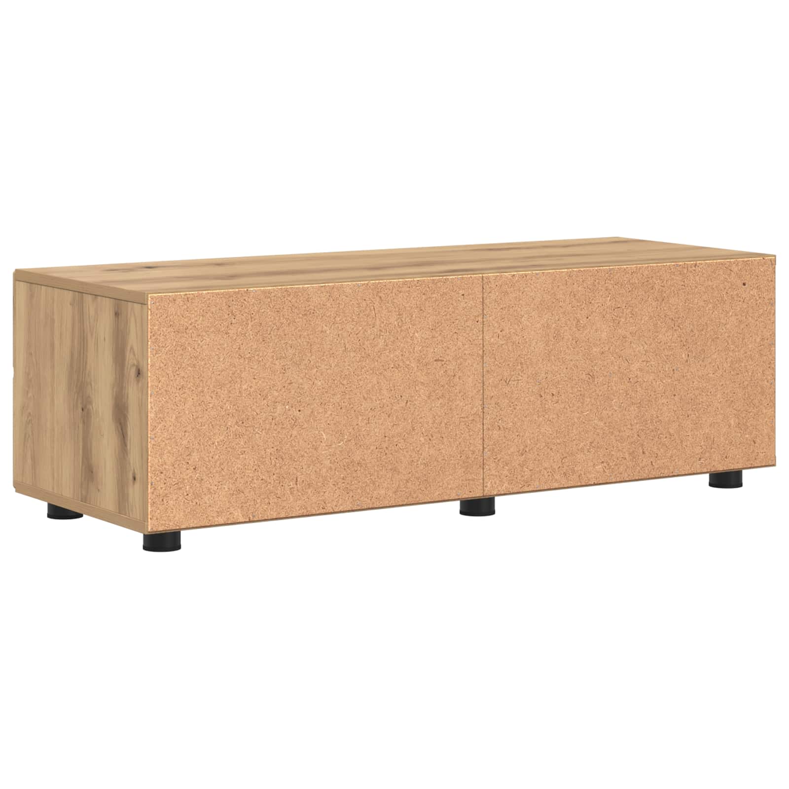Cabinet en Bois avec tiroir Chêne artisanal 100,5 x 39 x 30 cm - XIOS