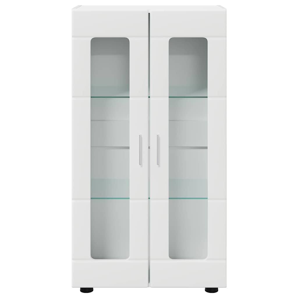 Buffet avec étagère Blanc 55,5 x 29 x 100 cm Bois d'ingénierie - XIOS