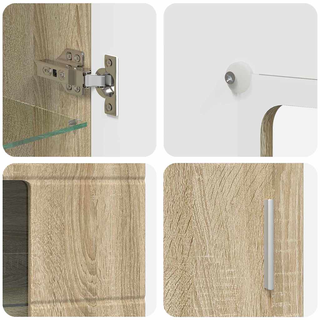 Buffet Chêne Sonoma 55,5 x 29 x 100 cm Bois d'ingénierie - XIOS