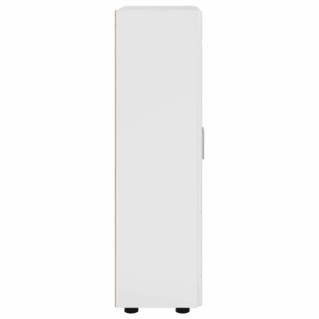 Buffet Blanc brillant 55,5 x 29 x 100 cm Bois d'ingénierie - XIOS