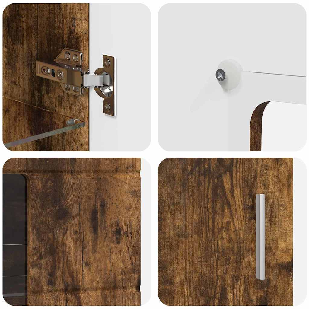 Buffet Chêne fumé 55,5 x 29 x 100 cm Bois d'ingénierie - XIOS