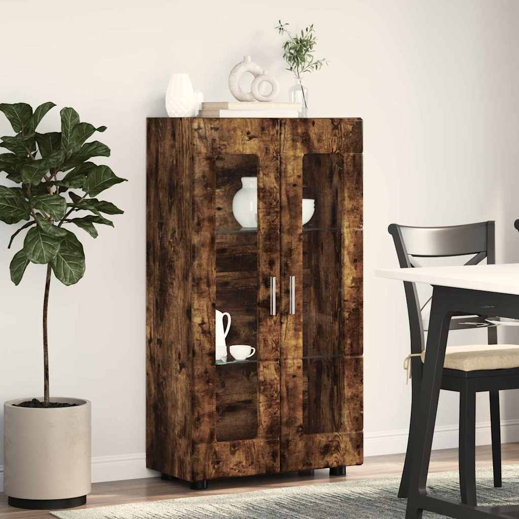 Buffet Chêne fumé 55,5 x 29 x 100 cm Bois d'ingénierie - XIOS