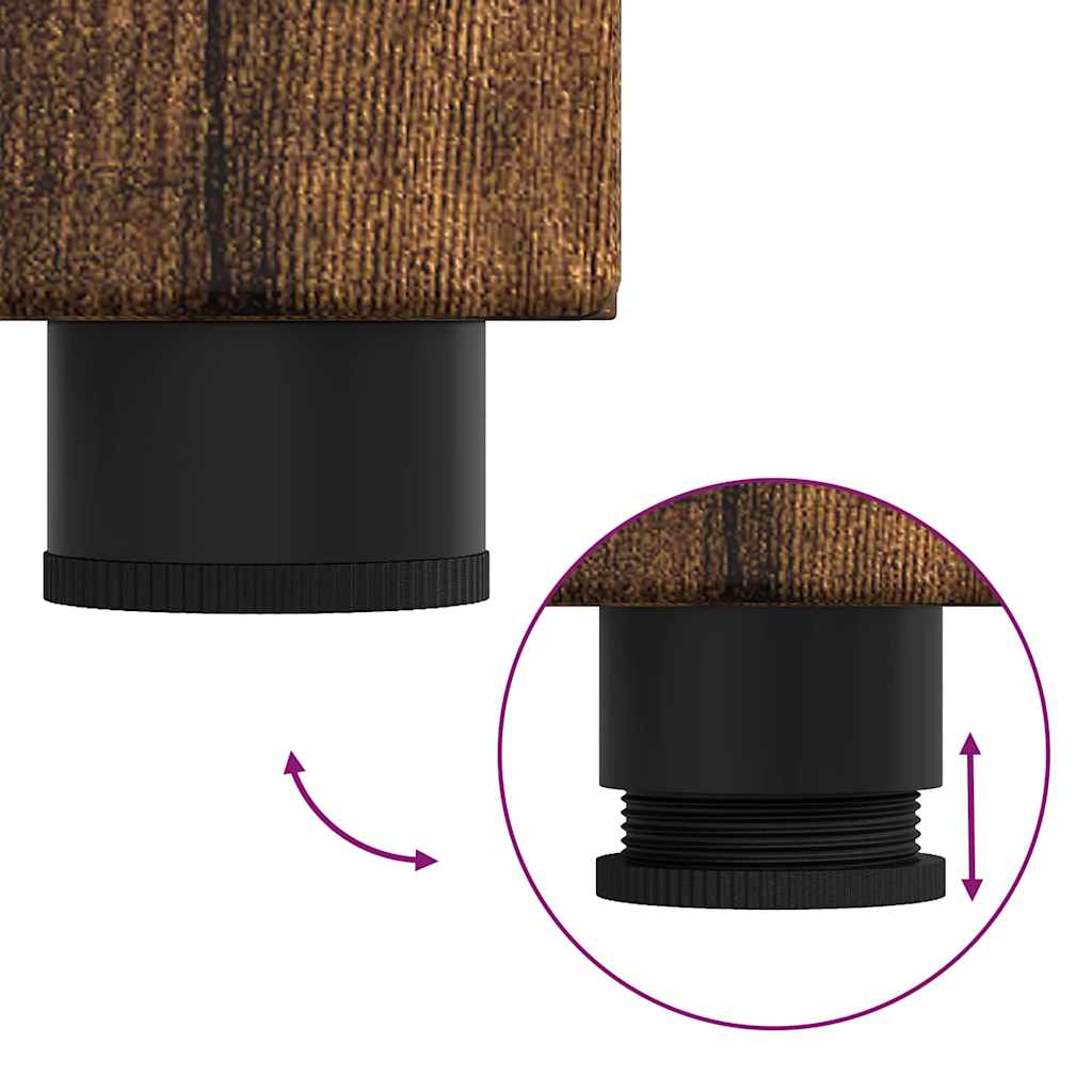 Buffet Chêne fumé 55,5 x 29 x 100 cm Bois d'ingénierie - XIOS