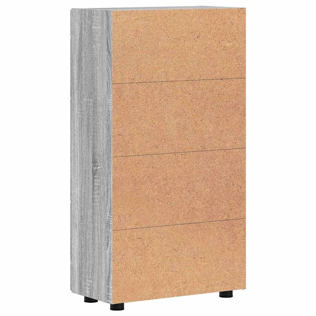 Buffet Gris Sonoma 55,5 x 29 x 100 cm Bois d'ingénierie - XIOS