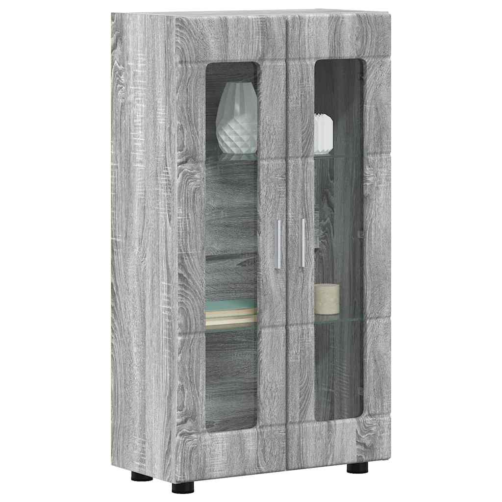 Buffet Gris Sonoma 55,5 x 29 x 100 cm Bois d'ingénierie - XIOS