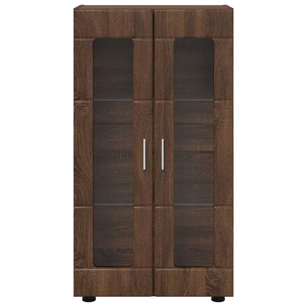 Buffet Chêne brun 55,5 x 29 x 100 cm Bois d'ingénierie - XIOS