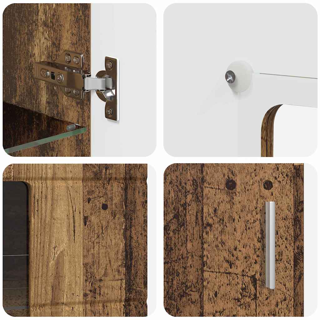 Buffet Bois ancien 55,5 x 29 x 100 cm Bois d'ingénierie - XIOS