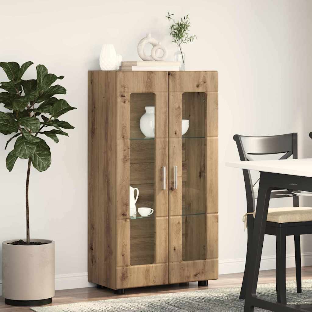 Buffet Chêne artisanal 55,5 x 29 x 100 cm Bois d'ingénierie - XIOS