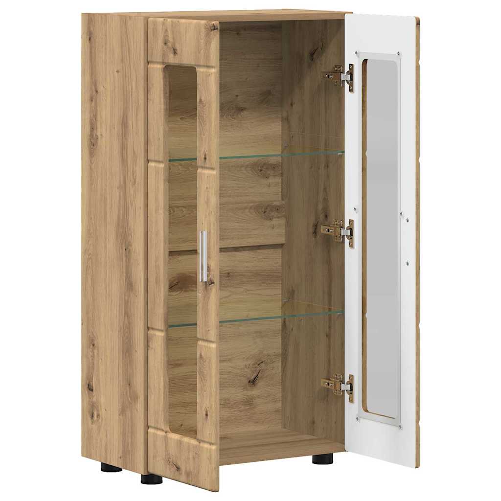 Buffet Chêne artisanal 55,5 x 29 x 100 cm Bois d'ingénierie - XIOS