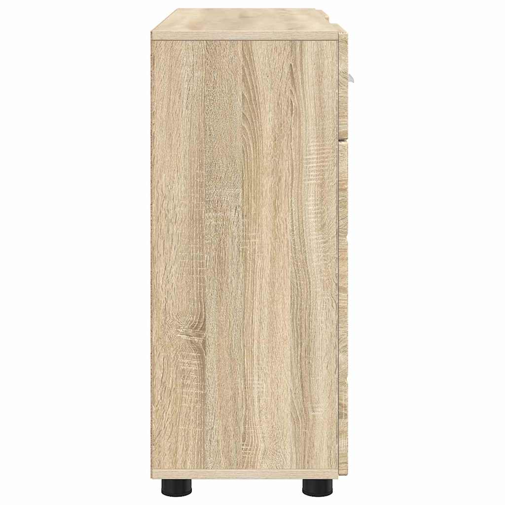 Buffet Chêne sonoma 88.5 x 30.5 x 73 cm Bois d'ingénierie XIOS
