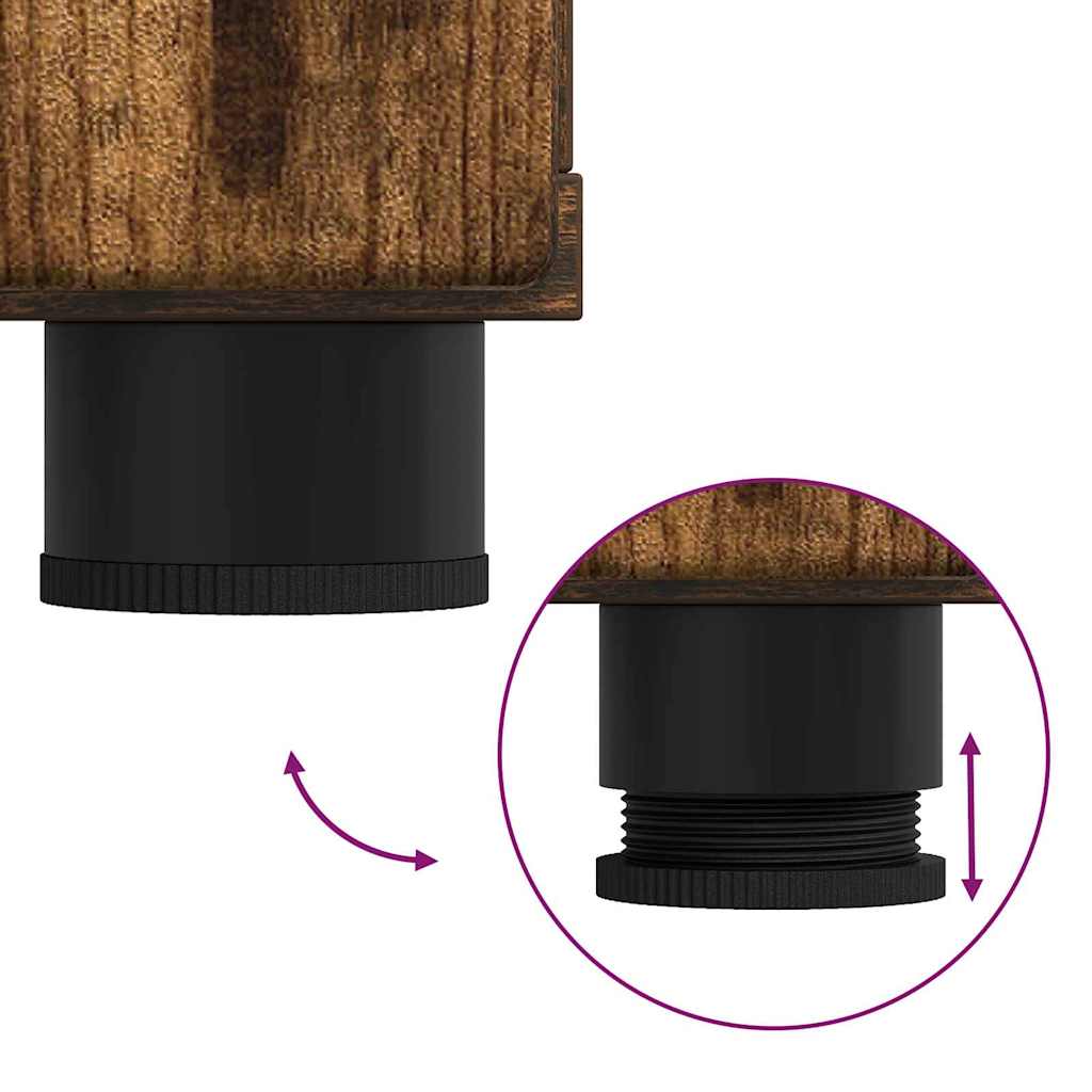 Buffet Chêne fumé 88.5 x 30.5 x 73 cm Bois d'ingénierie - XIOS