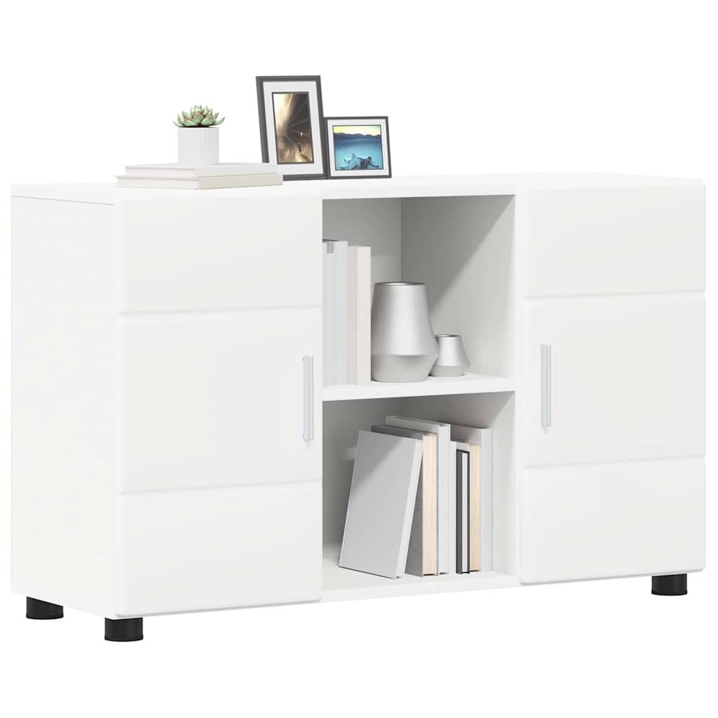 Buffet avec porte Blanc 88,5 x 30,5 x 55,5 cm Bois d'ingénierie - XIOS