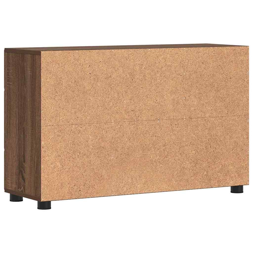 Buffet Chêne brun 88,5 x 30,5 x 55,5 cm Bois d'ingénierie - XIOS