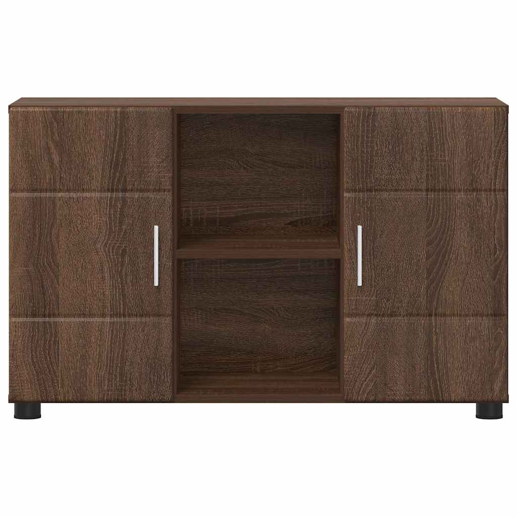 Buffet Chêne brun 88,5 x 30,5 x 55,5 cm Bois d'ingénierie - XIOS
