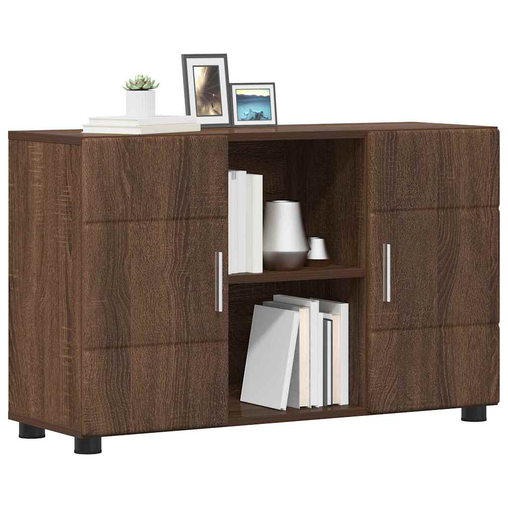 Buffet Chêne brun 88,5 x 30,5 x 55,5 cm Bois d'ingénierie - XIOS