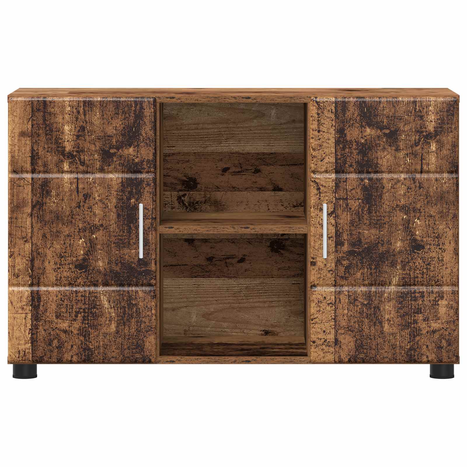 Buffet avec étagère FLORIN Bois ancien 88,5 x 30,5 x 55,5 cm - XIOS
